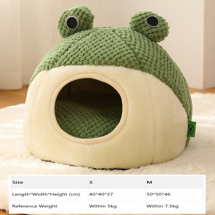 sku 03 green frog three dimensional nest