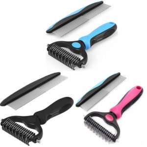 pet deshedding brush wholesale (7)