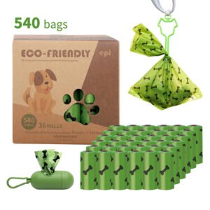 recycle poop bag with dispenser (1)
