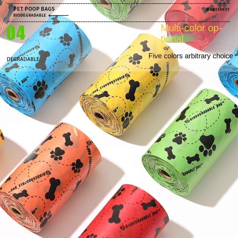Earth Friendly Dog Poop Bags , Leak-Proof, Odor Blocker with Ocean Tree Scent recycle poop bag with dispenser.jpg (9)