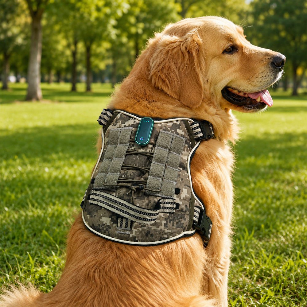 led reflective dog harness (2)