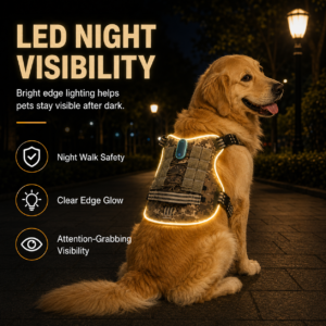 led reflective dog harness (3)
