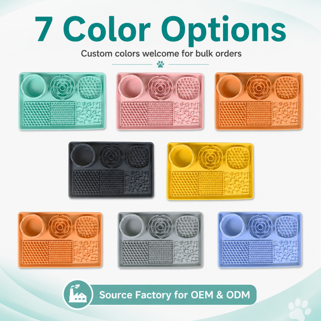 silicone pet slow feeder mat (6)