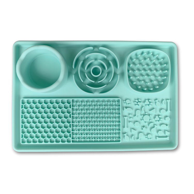silicone pet slow feeder mat (8)