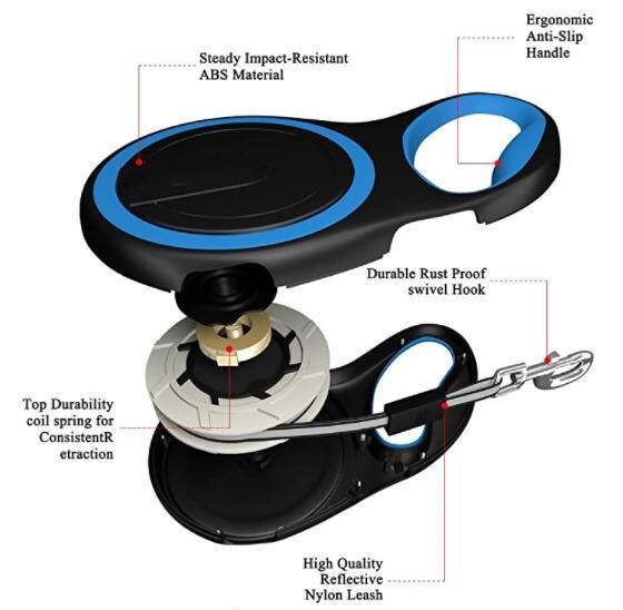 adjustable training pet rope (2)
