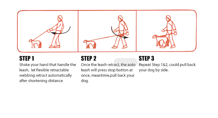 adjustable training pet rope (2)