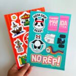 Pet packaging sticker labels