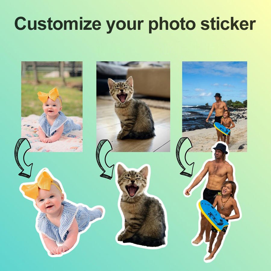 customi dog die cut sticker (2)