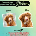 Personalized vinyl sticker sheet