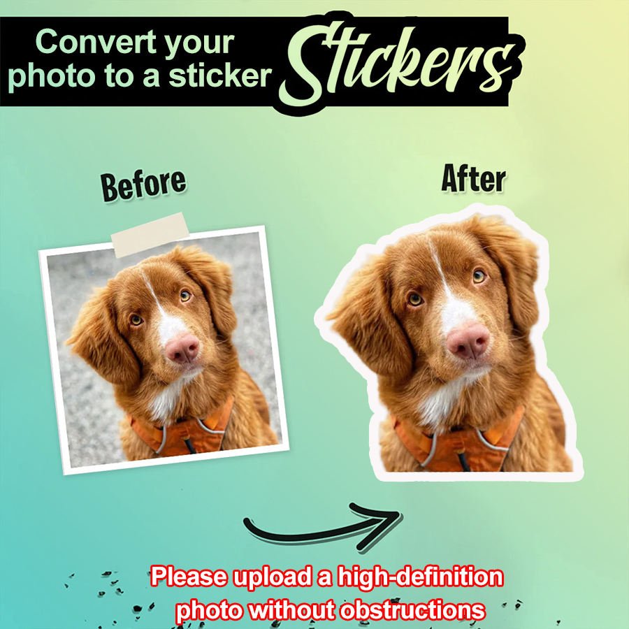 customi dog die cut sticker (5)