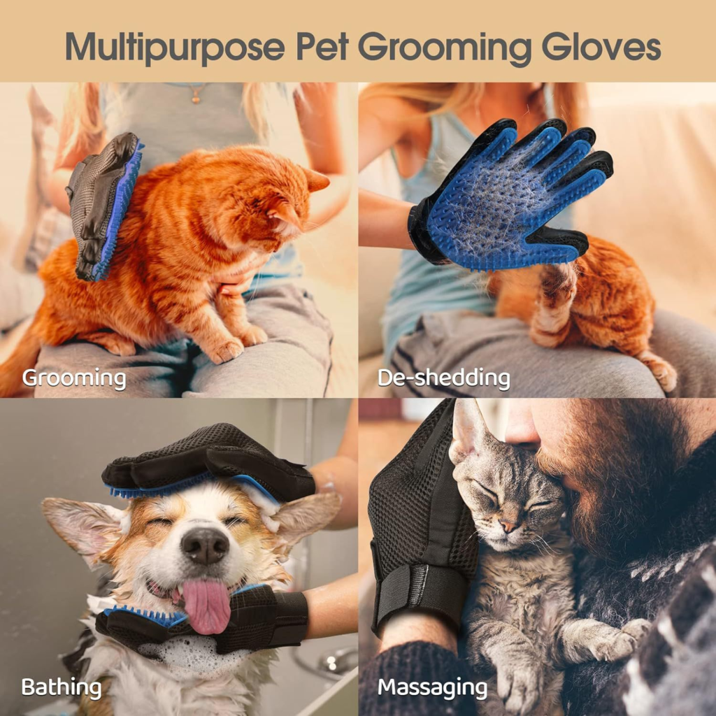 deshedding grooming glove (6)