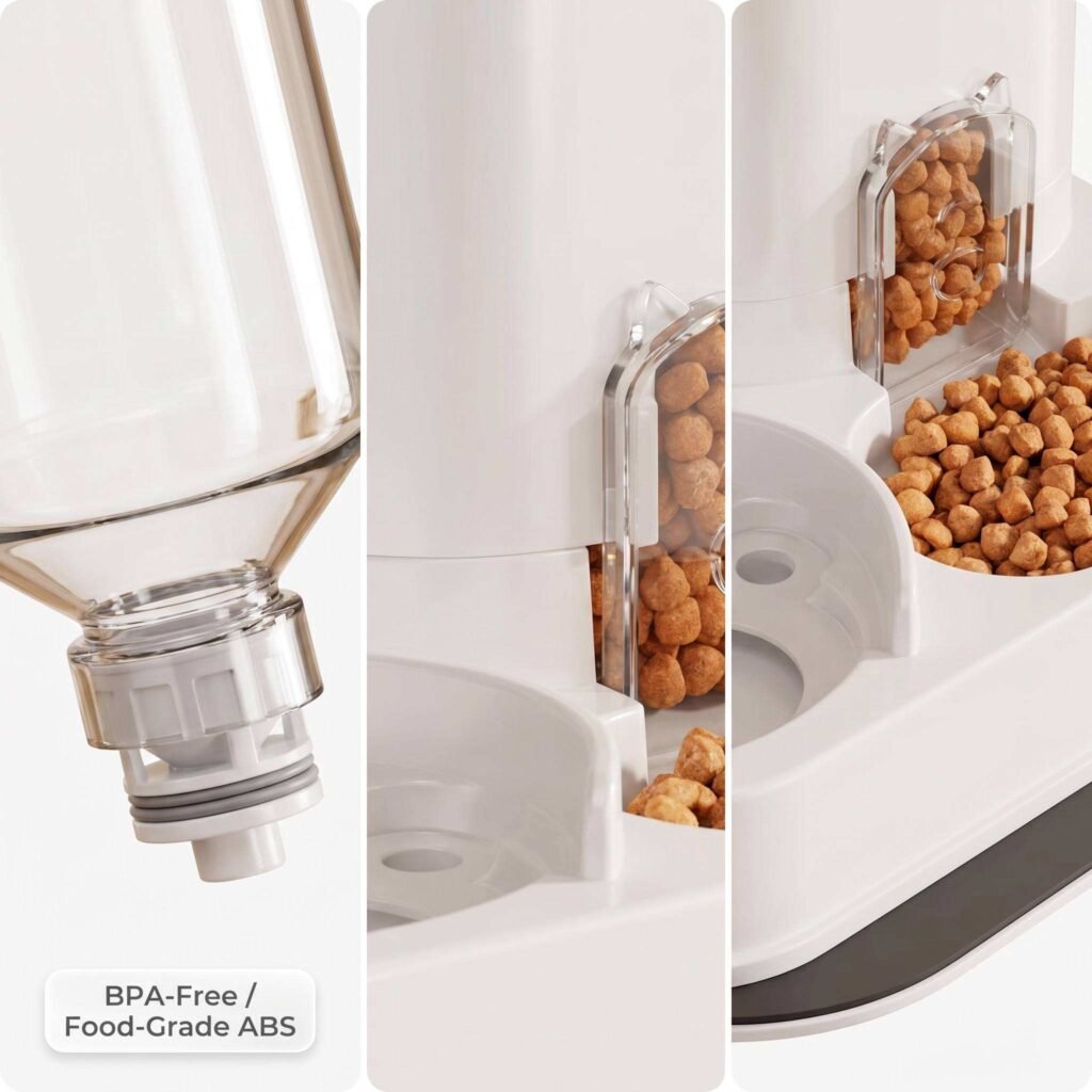 Automatic Pet Water Fountain Food Feeder 主图 03