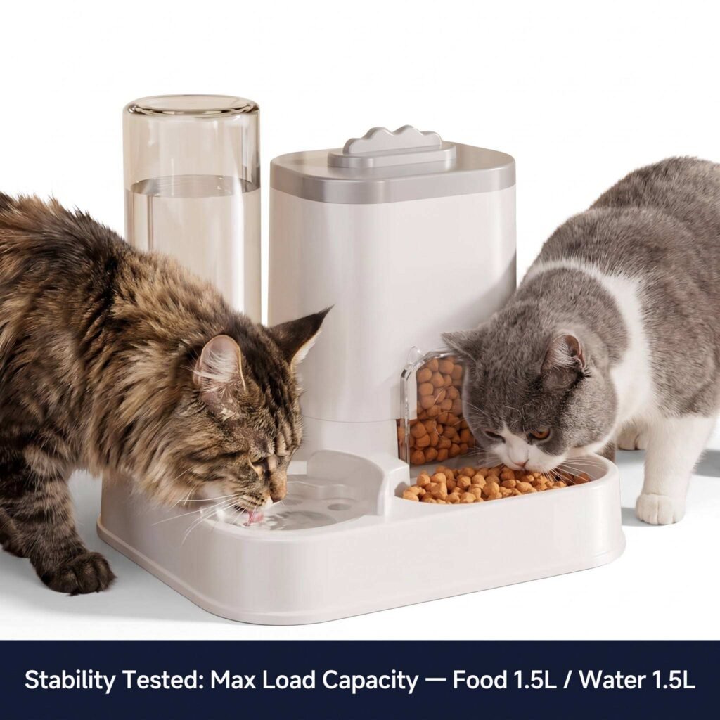 Automatic Pet Water Fountain Food Feeder 主图 04