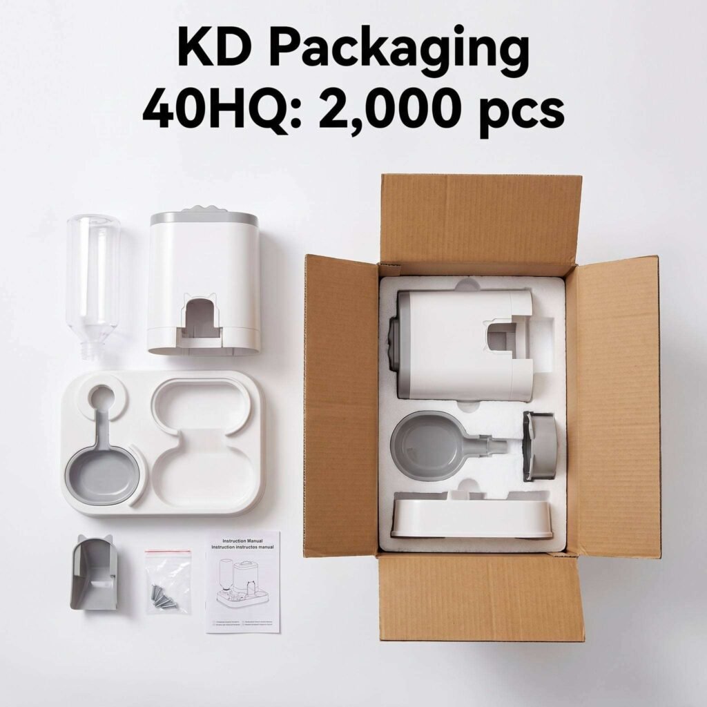 Automatic Pet Water Fountain Food Feeder 主图 05